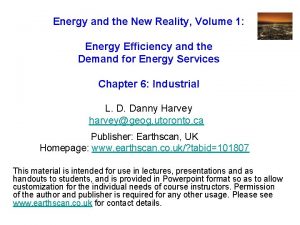 Energy and the New Reality Volume 1 Energy