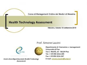Corso di Management Ordine dei Medici di Messina
