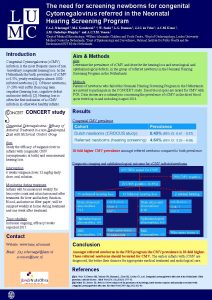 The need for screening newborns for congenital Cytomegalovirus