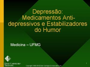Depresso Medicamentos Antidepressivos e Estabilizadores do Humor Medicina