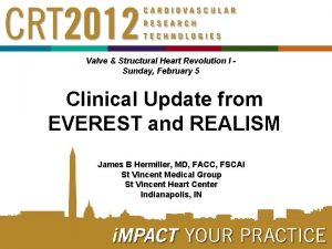 Valve Structural Heart Revolution I Sunday February 5