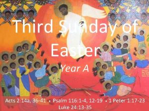 Third Sunday of Easter Year A Acts 2