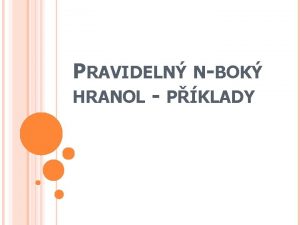 N-boký hranol