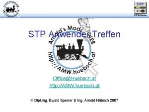 STP Anwender Treffen OfficeHuebsch at http AMW huebsch
