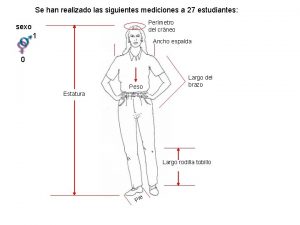 Se han realizado las siguientes mediciones a 27