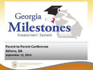 Parent to Parent Conference Athens GA September 12