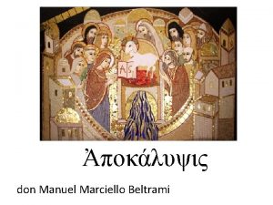 don Manuel Marciello Beltrami Apocalisse 6 1 8