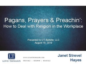 Pagans Prayers Preachin How to Deal with Religion