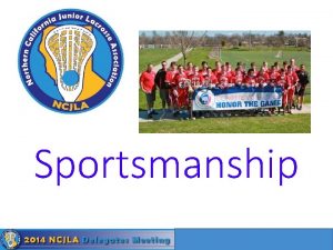 Sportsmanship Sportsmanship Definition an aspiration or ethos that