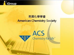 American Chemistry Society ACS Chemical Reviews 1 Journal