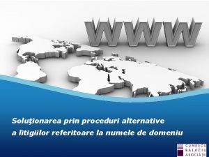 Soluionarea prin proceduri alternative a litigiilor referitoare la