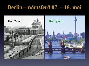 Berlin nmsfer 07 18 mai Die Mauer Die