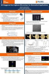 3 D Staggered Herringbone Micromixer for Biomedical Applications