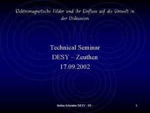 Elektromagnetische Felder und ihr Einfluss auf die Umwelt