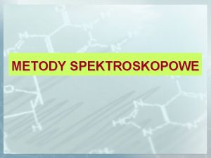 METODY SPEKTROSKOPOWE Z Witkiewicz Podstawy chromatografii WNT Podzia