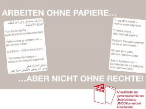 ARBEITEN OHNE PAPIERE ABER NICHT OHNE RECHTE Mitglieder