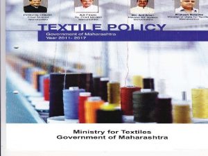 Introduction Government of Maharashtra Cooperation Marketing Textiles Department