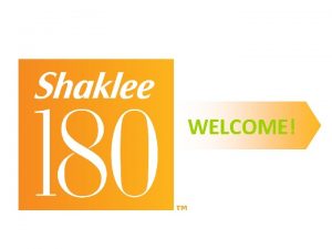 WELCOME The Shaklee 180 Difference 12 Wk Pilot