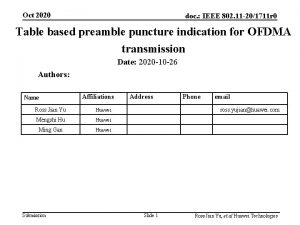 Oct 2020 doc IEEE 802 11 201711 r