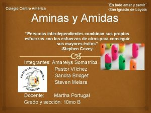 En todo amar y servir San Ignacio de