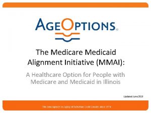 The Medicare Medicaid Alignment Initiative MMAI A Healthcare