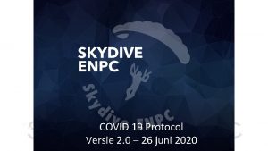 COVID 19 Protocol Versie 2 0 26 juni