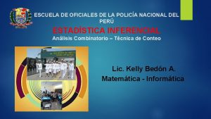 ESCUELA DE OFICIALES DE LA POLICA NACIONAL DEL