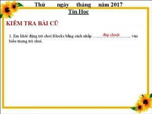 Th ngy thng Tin Hc nm 2017 KIM