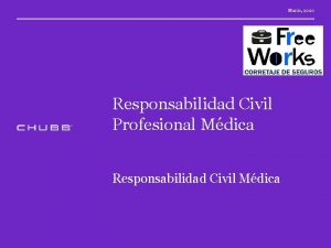 Marzo 2020 Responsabilidad Civil Profesional Mdica Responsabilidad Civil