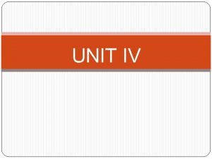 UNIT IV PROJECT IDENTIFICATION Project identification starts generation