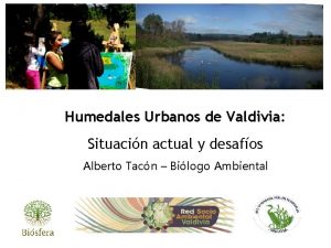 Humedales Urbanos de Valdivia Situacin actual y desafos