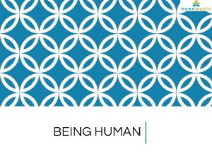 BEING HUMAN ASPECTS OF BEING HUMAN Physical Psychological