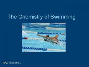 The Chemistry of Swimming History of Swimming As