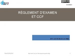 M ROMANET RGLEMENT DEXAMEN ET CCF BTS GESTION