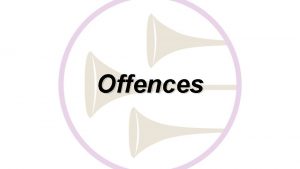 Offences OFFENCES Spr 18 19 n Broer teen
