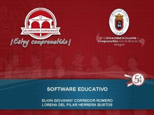 SOFTWARE EDUCATIVO ELKIN GIOVANNY CORREDOR ROMERO LORENA DEL