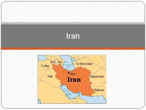 Iran Section One Sovereignty Authority and Power Politics