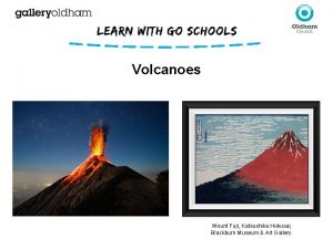 Volcanoes Mount Fuji Katsushika Hokusai Blackburn Museum Art