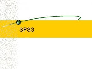 SPSS Variabel View diisi lengkap terlebih dahulu DATA