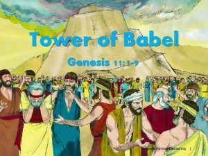 Tower of Babel Genesis 11 1 9 www