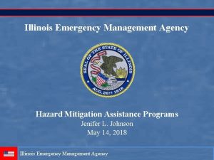 Illinois Emergency Management Agency Hazard Mitigation Assistance Programs