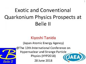 1 Exotic and Conventional Quarkonium Physics Prospects at