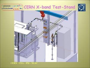 CERN Xband TestStand Status 052010 CERN CEA PSI