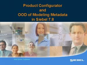 Product Configurator and OOD of Modeling Metadata in