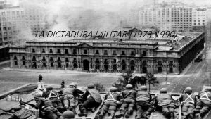 LA DICTADURA MILITAR 1973 1990 OBJETIVO Caracterizar los