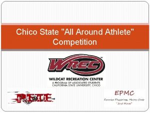 Chico State All Around Athlete Competition Next Year