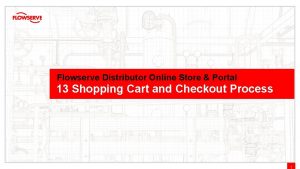 Flowserve Distributor Online Store Portal 13 Shopping Cart