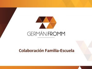 Colaboracin FamiliaEscuela INTRODUCCIN Objetivos Objetivo del Taller Acordar