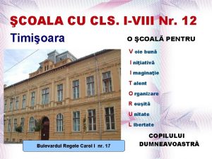 COALA CU CLS IVIII Nr 12 O COAL