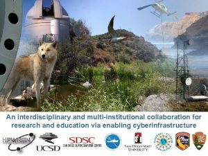 An interdisciplinary and multiinstitutional collaboration for research and
